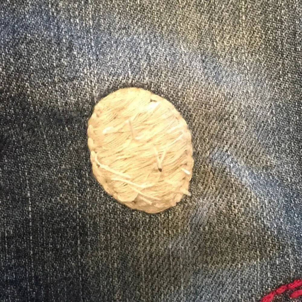 Baby Gap embroidered bootcut jeans
